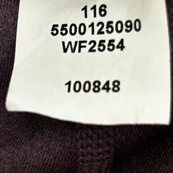 ASICS Women's Capri Leggings Size Medium Burgundy / Wine New with tags | Running - Picture 6 of 6